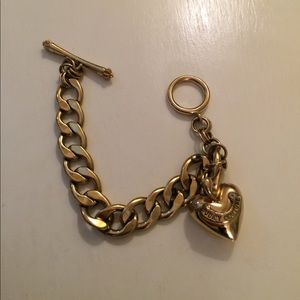 Juicy couture chain link bracelet